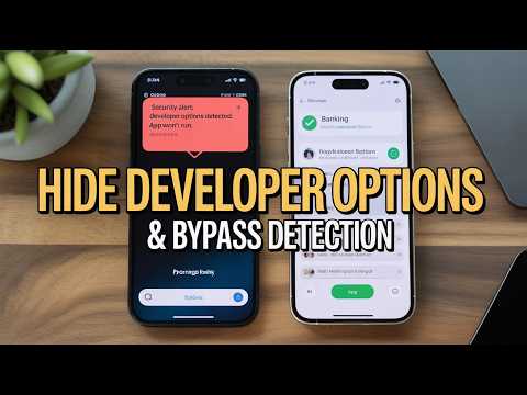 How to Hide Developer Options & Bypass Detection | No Root (Any Android)