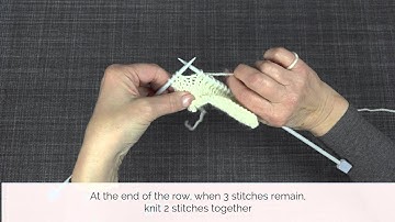 DECREASING ONE STITCH AT EACH END OF THE ROW ftp