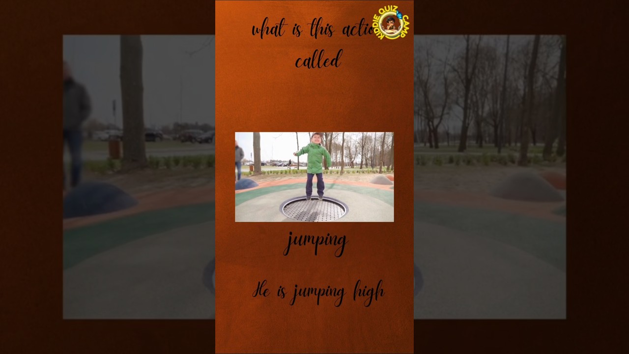 ✨ &ldquo;Fun Action Words Quiz for Kids | English Grammar Test for Grades 1&ndash;6 | Learn Verbs with MCQs&rdquo;