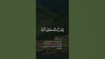 تلاوة عطرة من سوره آل عمران