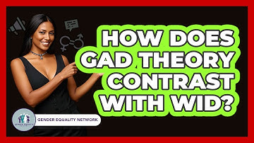 How Does GAD Theory Contrast With WID?