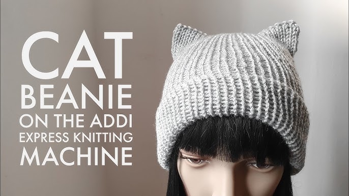 DIY Beginner Tutorial: How To Make a Brimmed Hat on Addi Express King Size  Knitting Machine – Macrame with Melissa