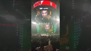 Seth Rollins walkout at WWE Monday Night RAW live in San Jose, CA (10/02/2023)
