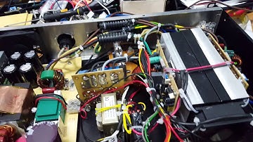 Class D HyperAmp 3200D dummy load stereo and bridge test