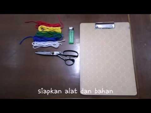  Cara  membuat  gelang  dari  tali  kur  ancur version YouTube