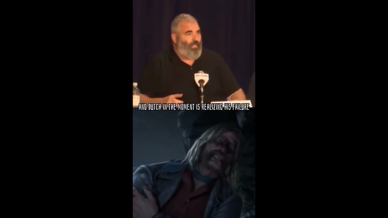 Dutch S Voice Actor Talks About His Final Scene With Arthur Morgan Rdr2 Arthurmorgan