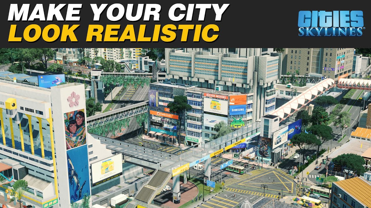 โหลด mod cities skylines ภาษา ไทย เถื่อน  New  Must-have Graphic Mods ~ Cities Skylines Tutorial