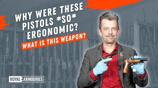 Why did these percussion pistols have such straight grips? With firearms expert Jonathan Ferguson