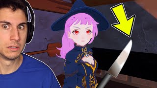 My Crazy AI Girlfriend IS A WITCH! | Yandere Simulator