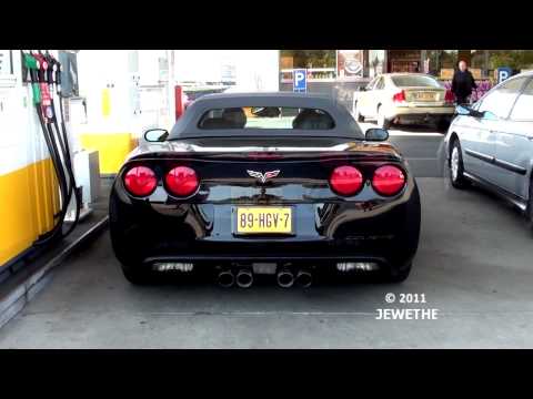 Chevrolet Corvette C6 Convertible Engine Start-up + Driving Away (engine Sound)