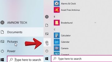 Windows 10 start menu settings missing ( How to show Settings icon in Windows 10)