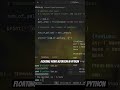 Floating point notation in python #programming #codeflow #python #education #coding #new