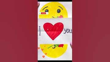 So Satisfying 😘❤️🌹#shorts #youtubeshorts #drawing #emojichallenge #emojis #viral #trending #love