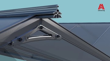 Optinova, the roof system for sustainable and controlled cultivation.