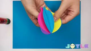 3D Hot Air Balloon | Easy Step By Step Craft | DIY