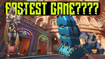 FASTEST PUSH GAME??? | Overwatch 2