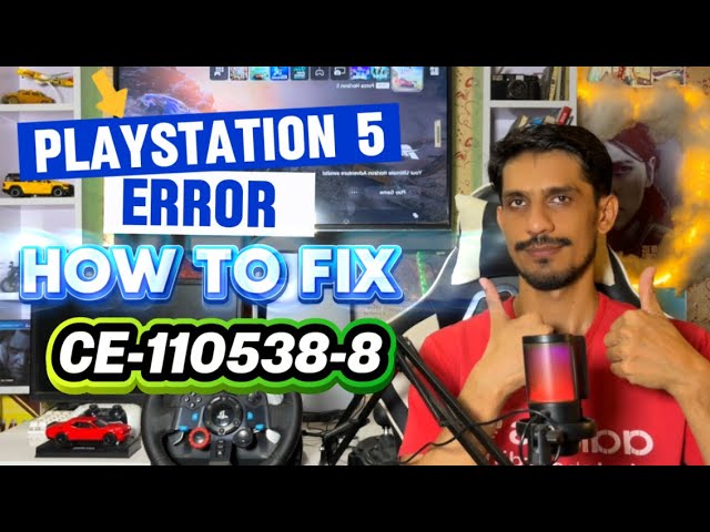 How To Fix PS5 Error Code CE-110538-8 Failed to read blu-ray Disc