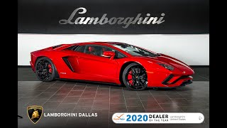 2018 Lamborghini Aventador S Rosso Bia L1311
