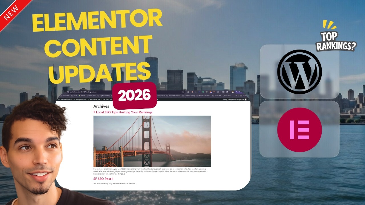 Live Elementor Page Edits | WordPress Tutorial 2026