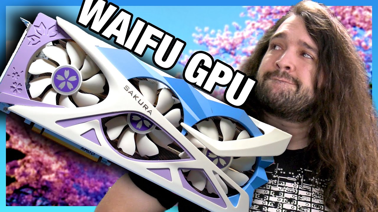 Amd Waifu Gpu Yeston Rx 6700 Xt Sakura Review Tear Down Youtube