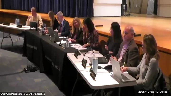 December 18, 2025 Board of Education Budget Meeting