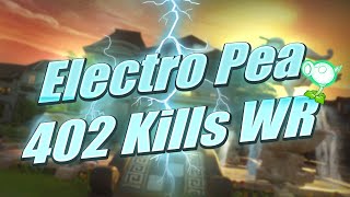 (FIRST EVER) Electro Pea 402 Kills Turf World Record PvZ GW2