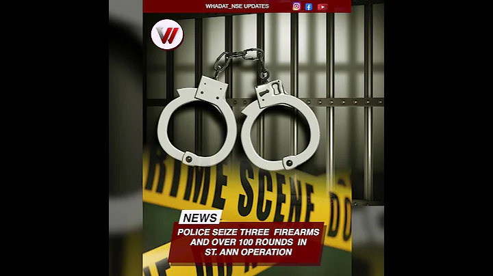 Police Seize 3 Firearms, Over 100 Rounds in St  Ann Operation #jamaica #jamaicaconstabularyforce