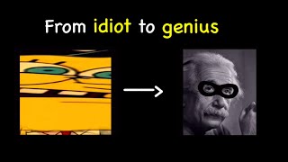 Mr Incredible Becoming Idiot To Genius
