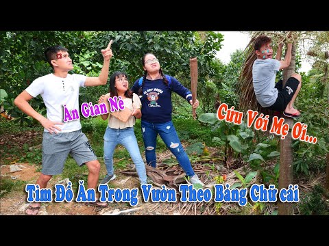 TÌM TRÁI CÂY TRONG VƯỜN THEO BẢNG CHỮ CÁI - AI TÌM ĐƯỢC QUẢ NGON NHẤT(LINH NHI FAMILY)