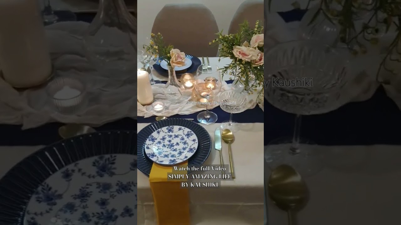 Diwali Home Decor Ideas | Indian Dining Table Decorating Ideas | Diwali table decor 