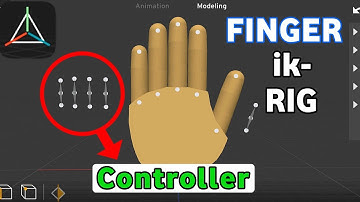 Finger ik rigging Prisma3D