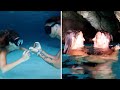 Travel Bloggers Gets Engaged Underwater
