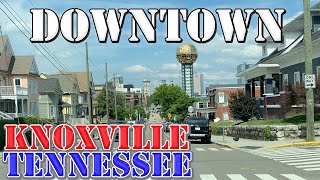 Knoxville  Tennessee  4K Downtown Drive