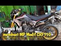 langkah mudah buat crf kw supe||@BCR 69  Mp modif crf!!