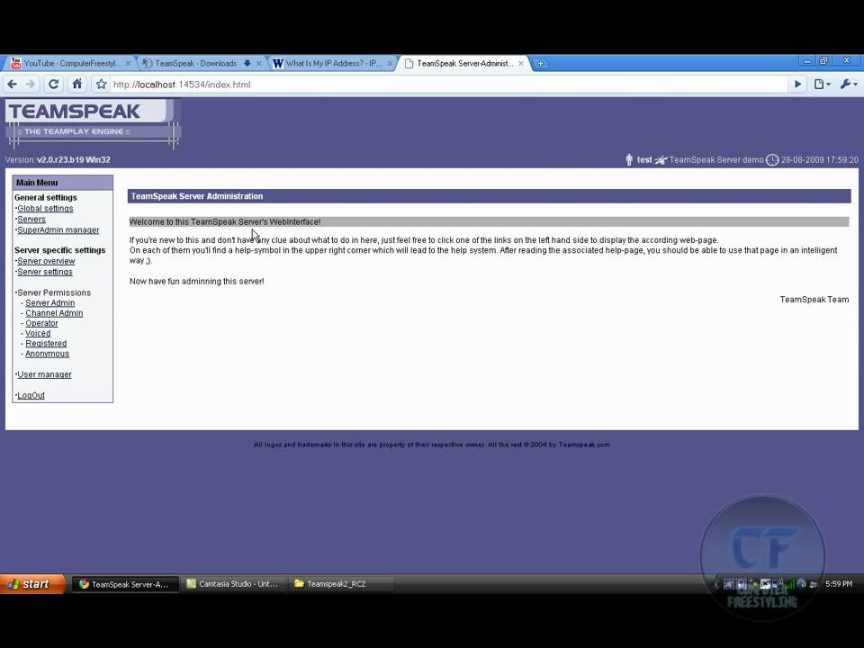 How to: Host your own TeamSpeak Server! [1/3] - YouTube