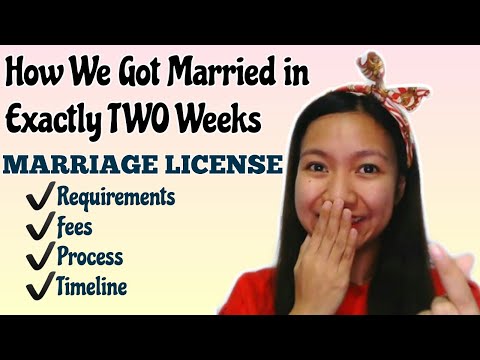 Video: How To Register A Marriage In Another City