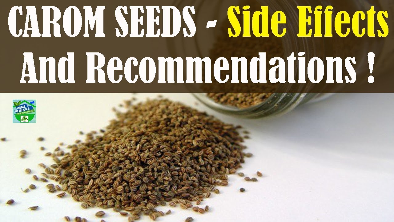 CAROM SEEDS - Side Effects And Recommendations ! - YouTube