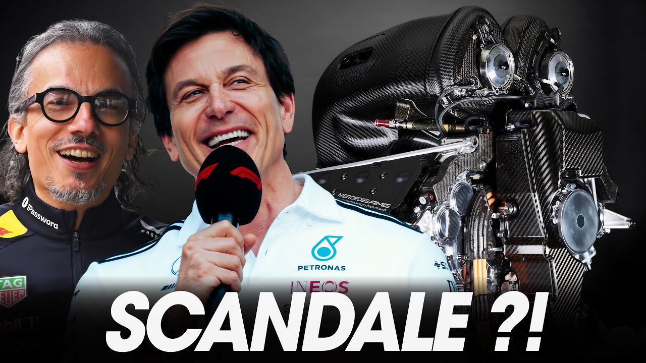 😳 Mercedes et Red Bull auraient produit un moteur surpuissant... (et ça va faire débat) 