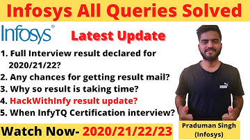 infosys latest result update | Hackwithinfy result update? | infosys interview result 2022