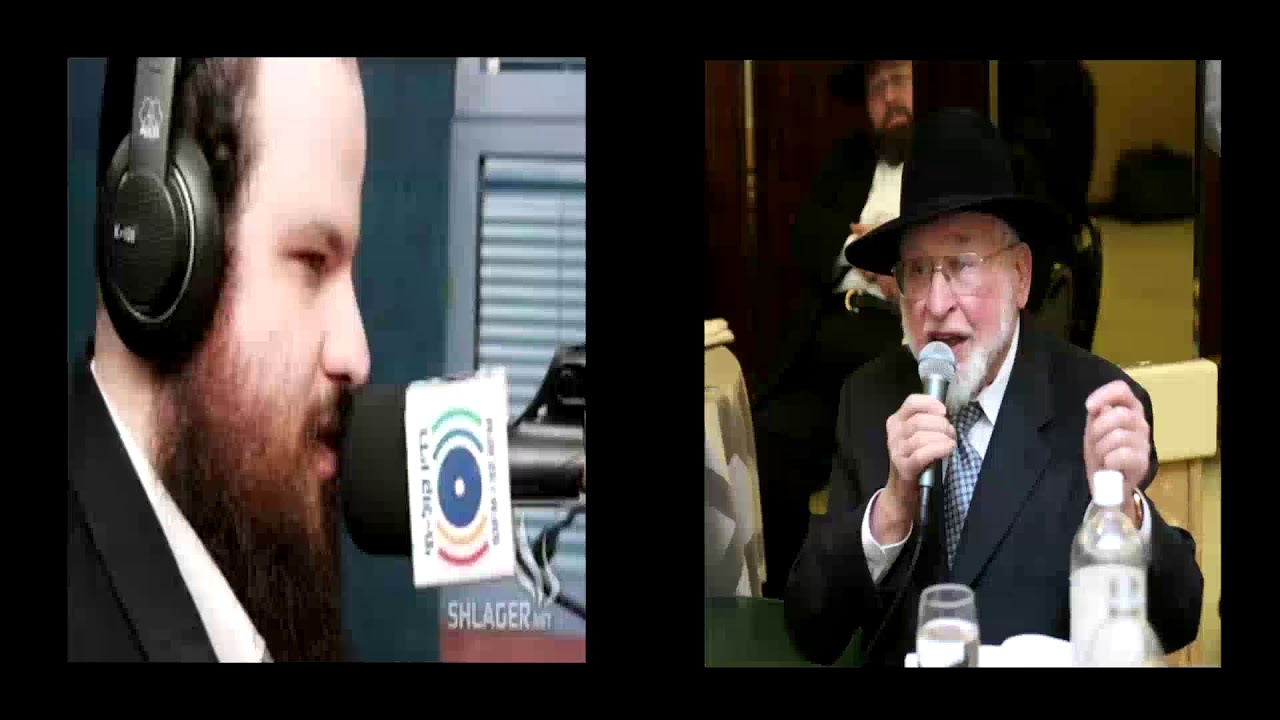 מודז'יץ - הרה"ח ר' בן ציון שנקר ז"ל בראיון אצל יוסי גיל בערוץ שבע חלק ב