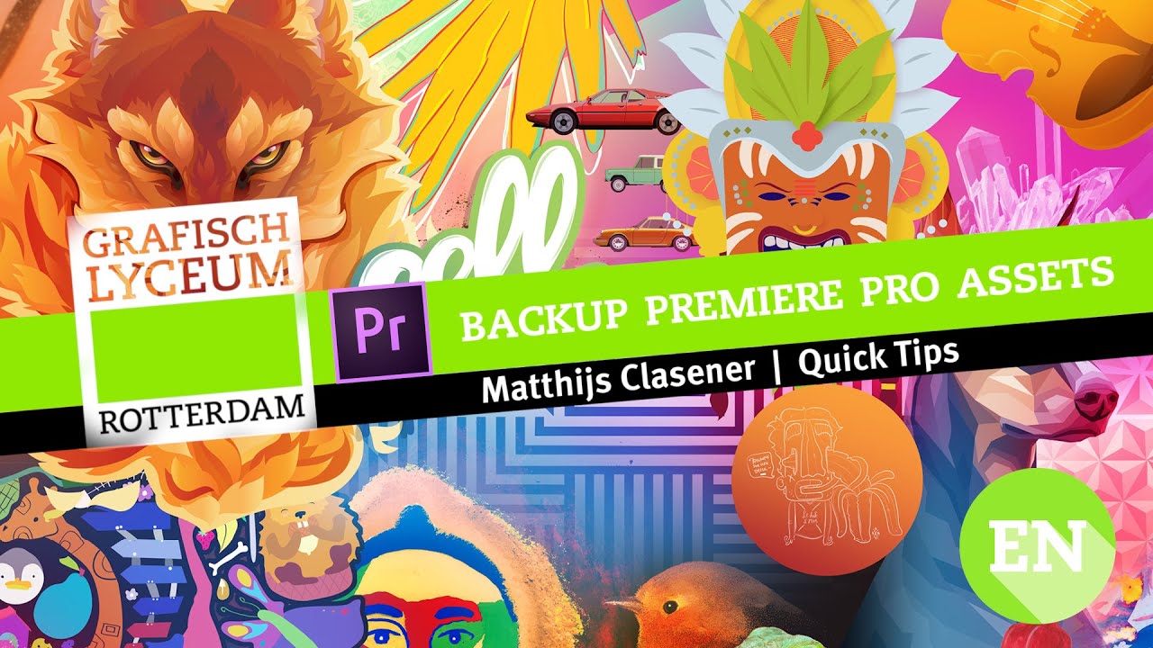Quicktip | How to Backup your Premiere Pro assets illustrator brushes