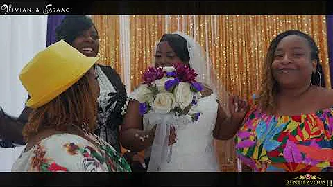 Vivian  and Isaac  Agyepong Beautiful Wedding July...