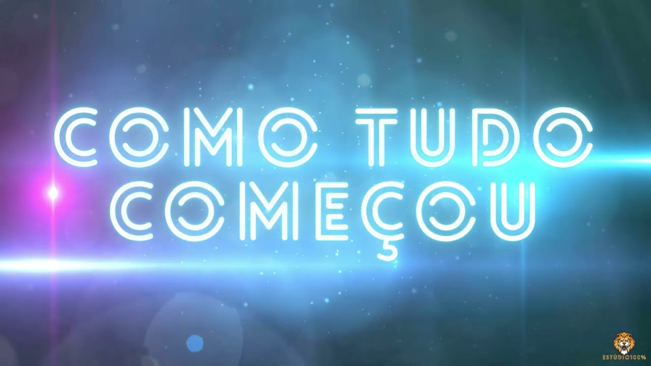 intro abertura escrita para retrospectiva animada estudio100