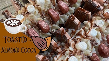 Making Toasted Almond Cocoa Soap Cold Process  | GYPSYFAE CREATIONS