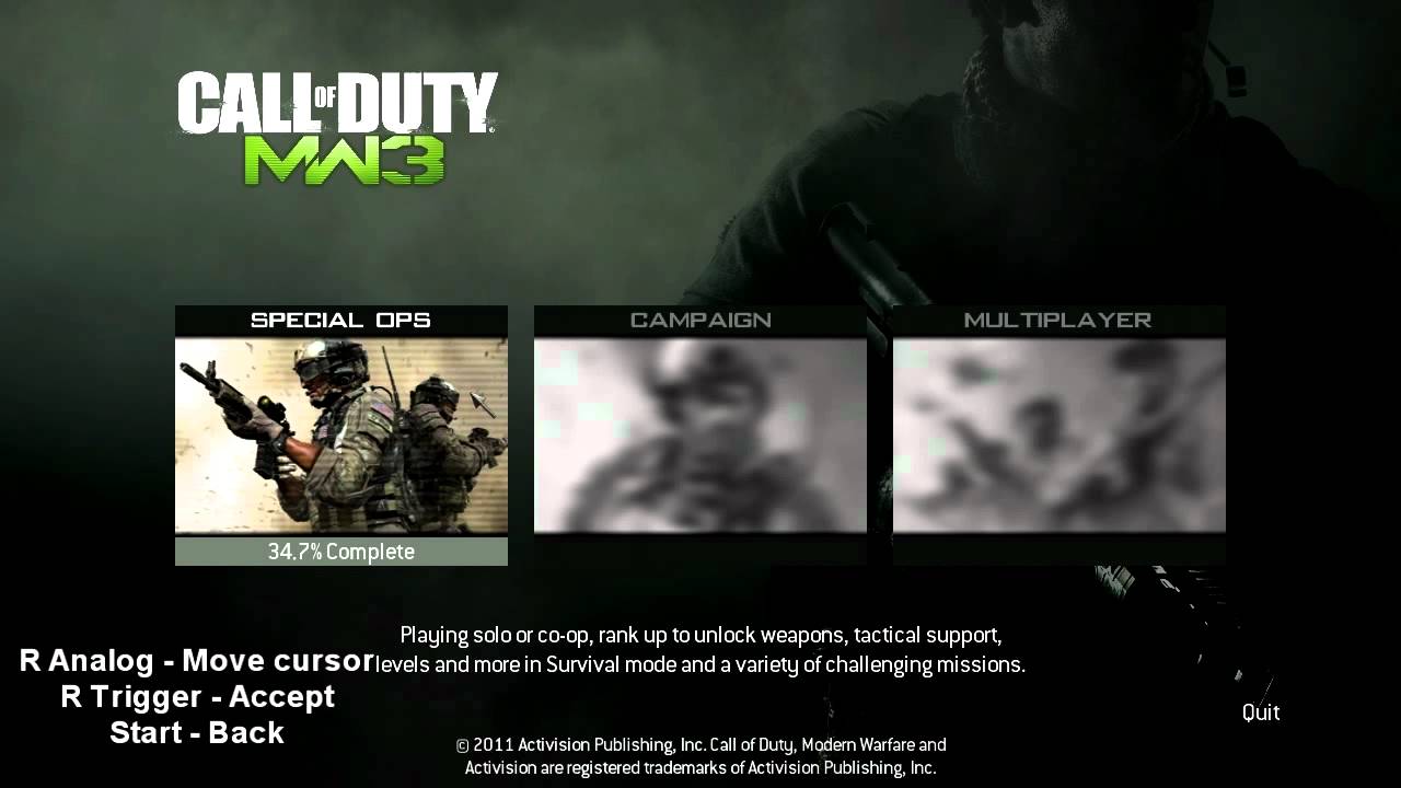 How to play MW3 with a controller (PC Windows 7 using xpadder) HD - 