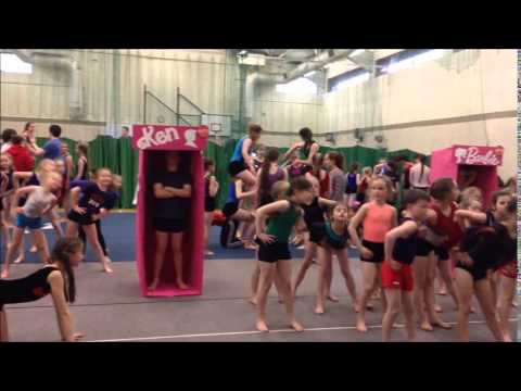 Dynamite GC Rehearse Their Gymfest 2015 Opening Routine - YouTube