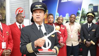 Captain Sokhi retires after 28 years at Kenya Airways