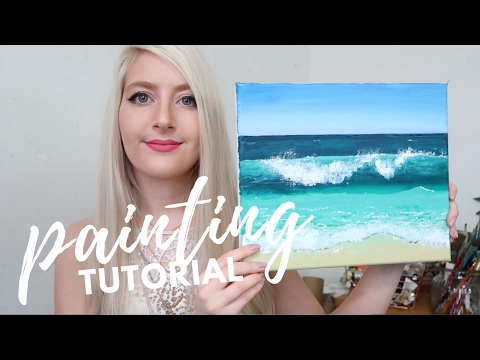 3 Ways to Blend Acrylic Paints Tutorial for beginners by JM