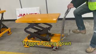 JIALIFT 350KG DOUBLE SCISSOR TABLE LIFTER TFD35